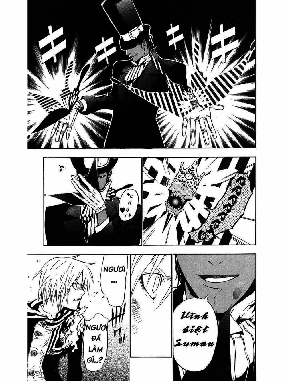 Truyện Tranh Quái Vật Sinh Ra Từ Linh Hồn Chết Chóc - D. Gray-Man trang 8