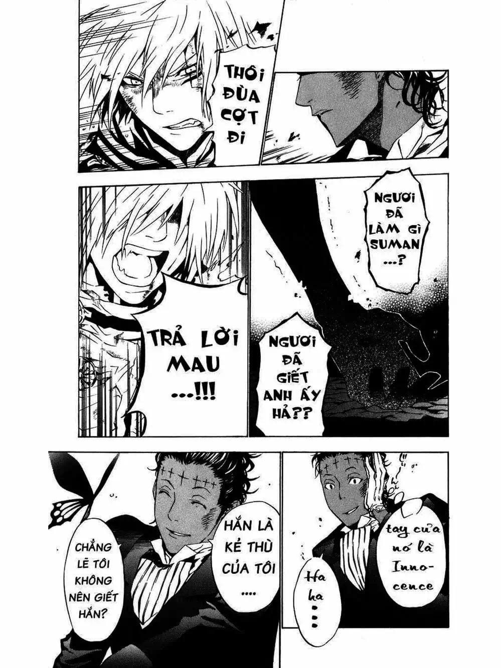 Truyện Tranh Quái Vật Sinh Ra Từ Linh Hồn Chết Chóc - D. Gray-Man trang 8
