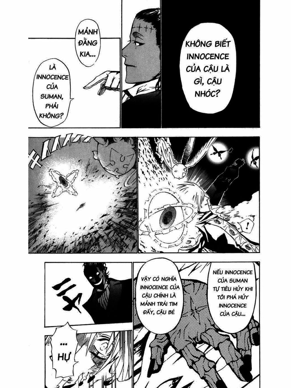 Truyện Tranh Quái Vật Sinh Ra Từ Linh Hồn Chết Chóc - D. Gray-Man trang 8