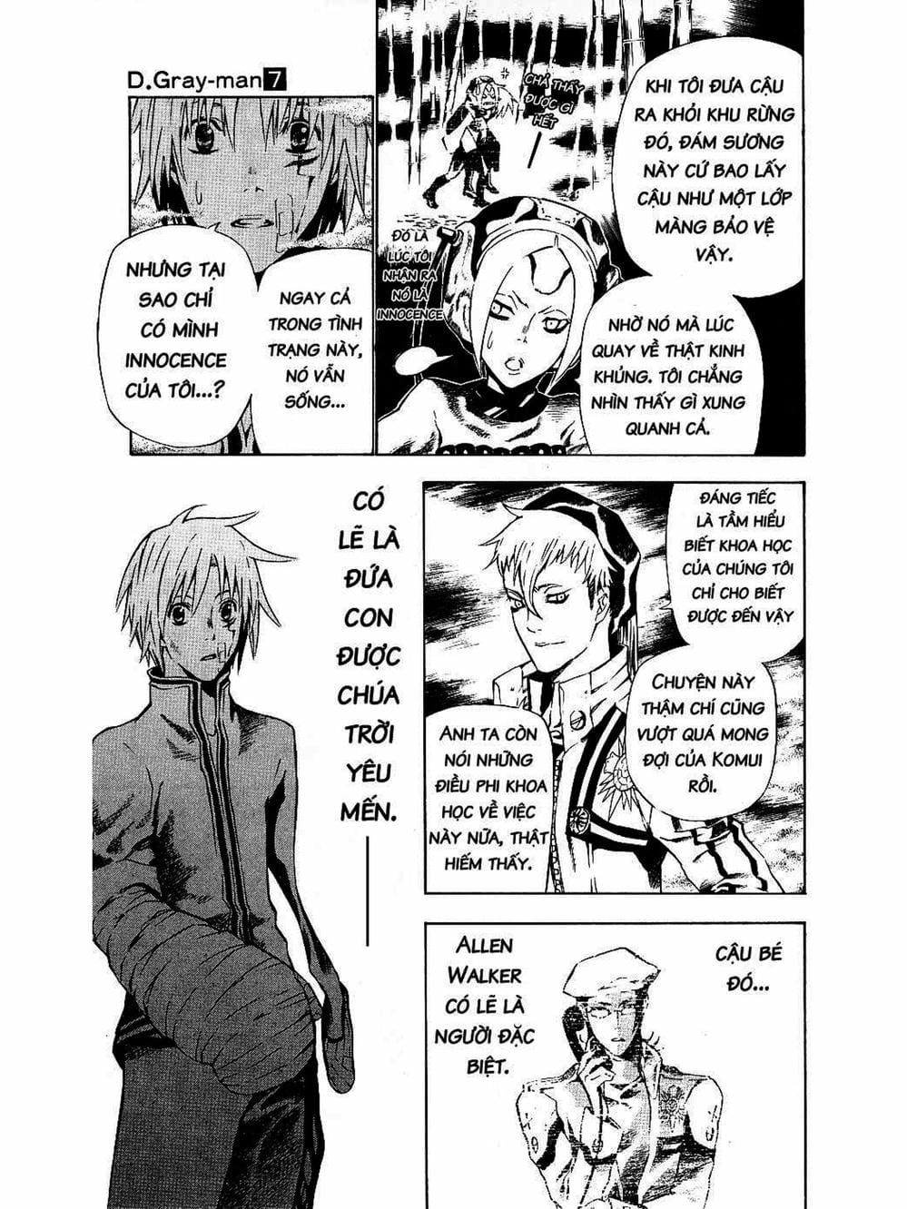 Truyện Tranh Quái Vật Sinh Ra Từ Linh Hồn Chết Chóc - D. Gray-Man trang 8