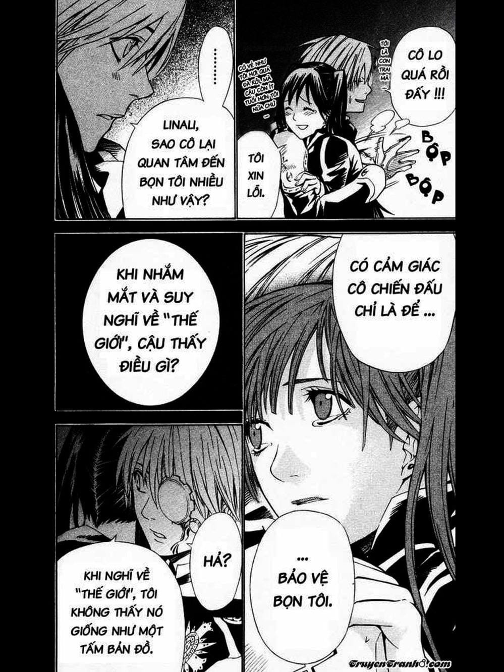 Truyện Tranh Quái Vật Sinh Ra Từ Linh Hồn Chết Chóc - D. Gray-Man trang 8