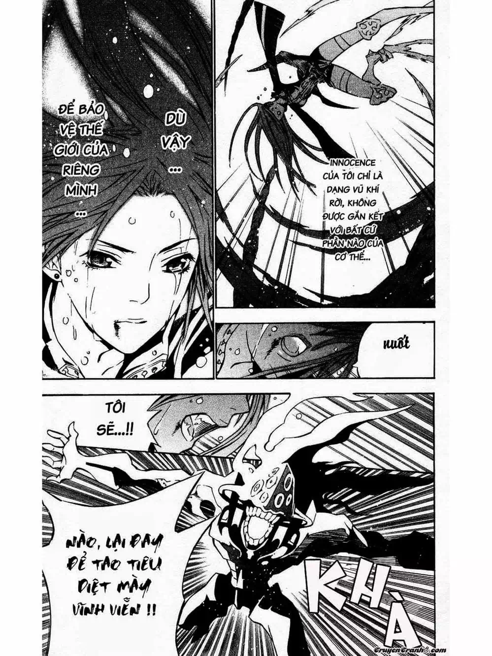 Truyện Tranh Quái Vật Sinh Ra Từ Linh Hồn Chết Chóc - D. Gray-Man trang 8