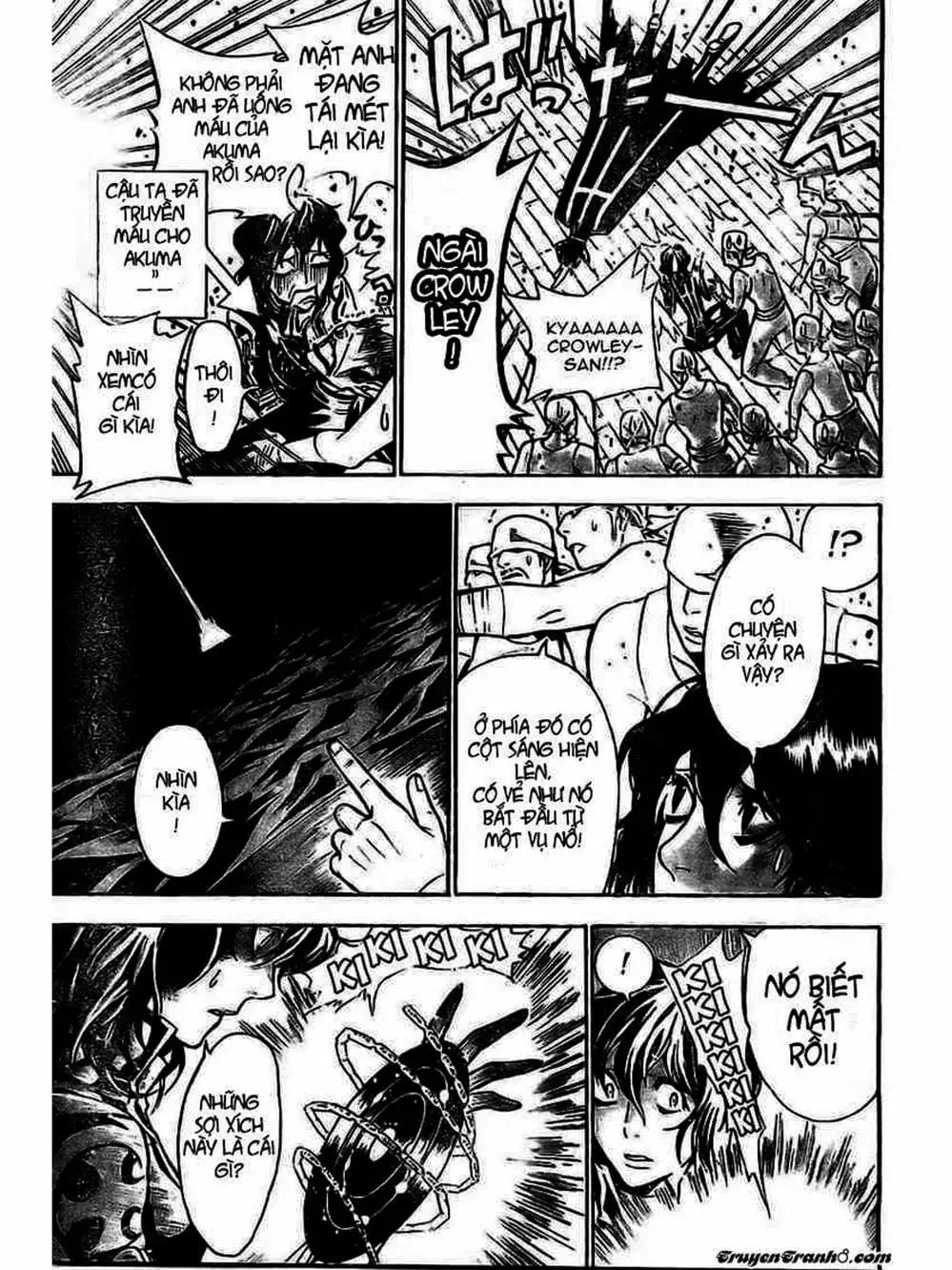 Truyện Tranh Quái Vật Sinh Ra Từ Linh Hồn Chết Chóc - D. Gray-Man trang 8