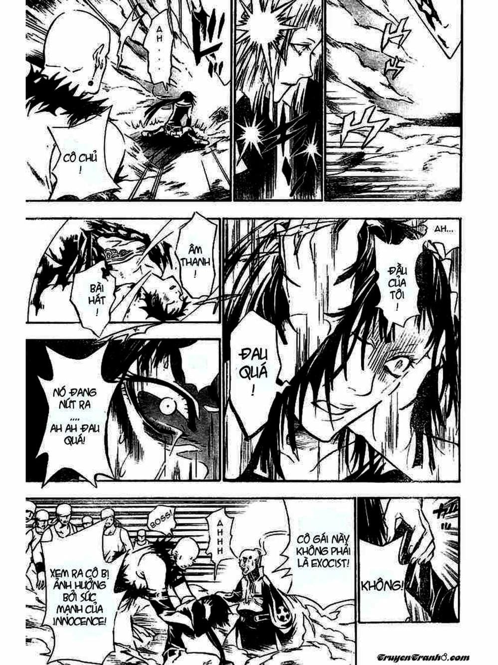 Truyện Tranh Quái Vật Sinh Ra Từ Linh Hồn Chết Chóc - D. Gray-Man trang 8