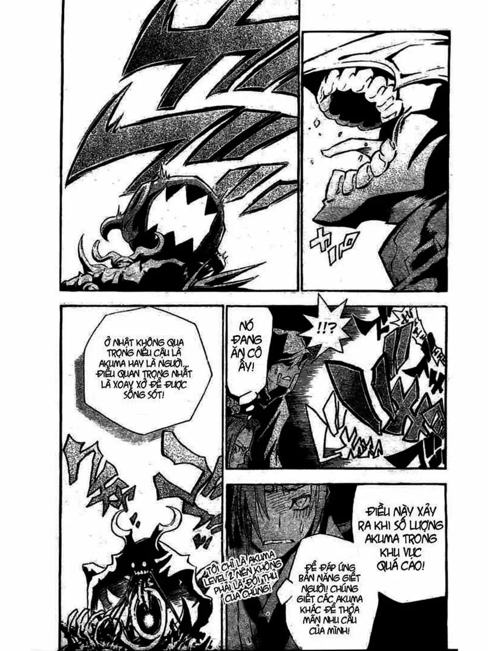 Truyện Tranh Quái Vật Sinh Ra Từ Linh Hồn Chết Chóc - D. Gray-Man trang 8