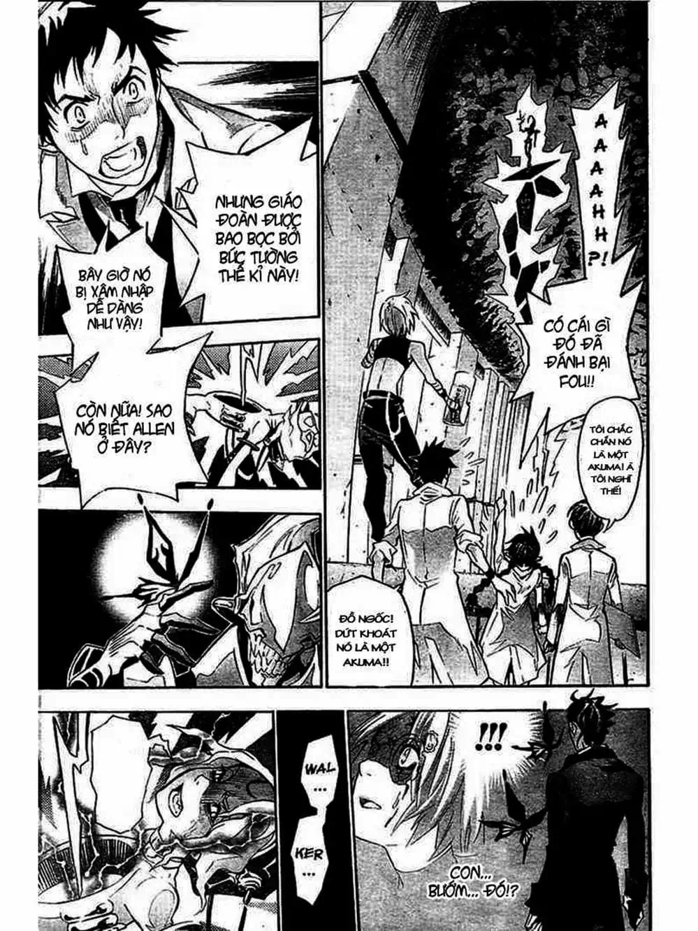 Truyện Tranh Quái Vật Sinh Ra Từ Linh Hồn Chết Chóc - D. Gray-Man trang 8