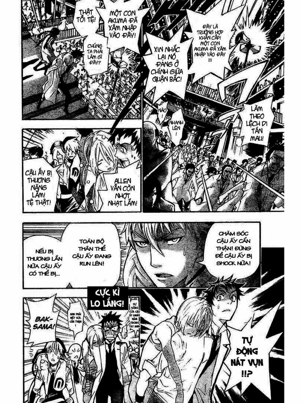 Truyện Tranh Quái Vật Sinh Ra Từ Linh Hồn Chết Chóc - D. Gray-Man trang 8