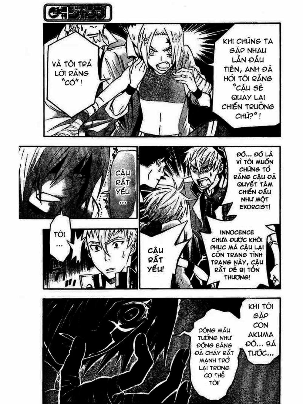 Truyện Tranh Quái Vật Sinh Ra Từ Linh Hồn Chết Chóc - D. Gray-Man trang 8