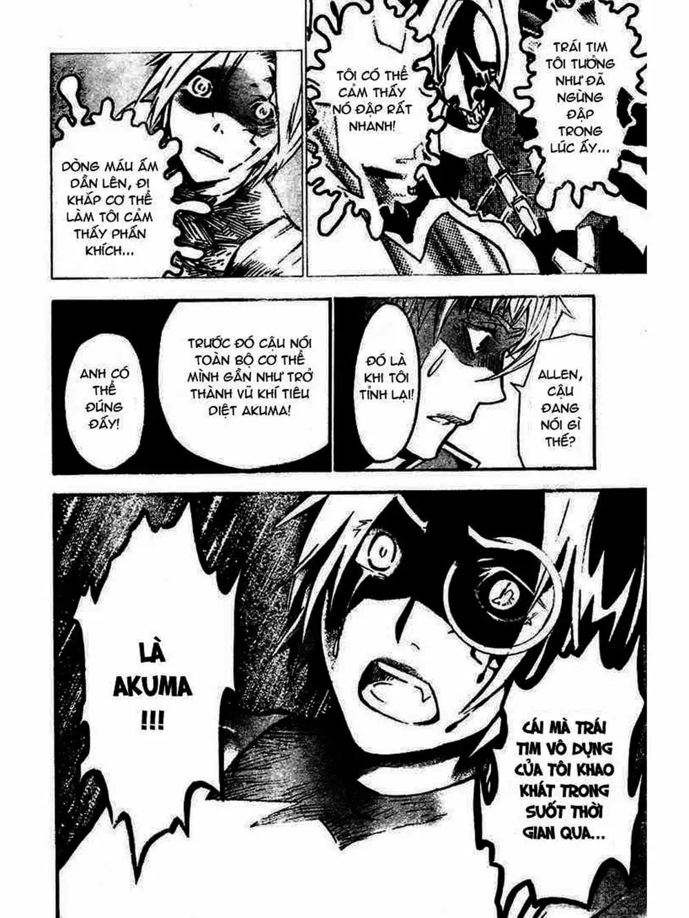 Truyện Tranh Quái Vật Sinh Ra Từ Linh Hồn Chết Chóc - D. Gray-Man trang 8