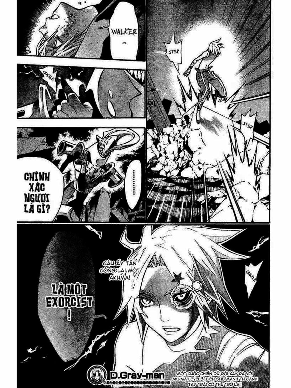 Truyện Tranh Quái Vật Sinh Ra Từ Linh Hồn Chết Chóc - D. Gray-Man trang 8