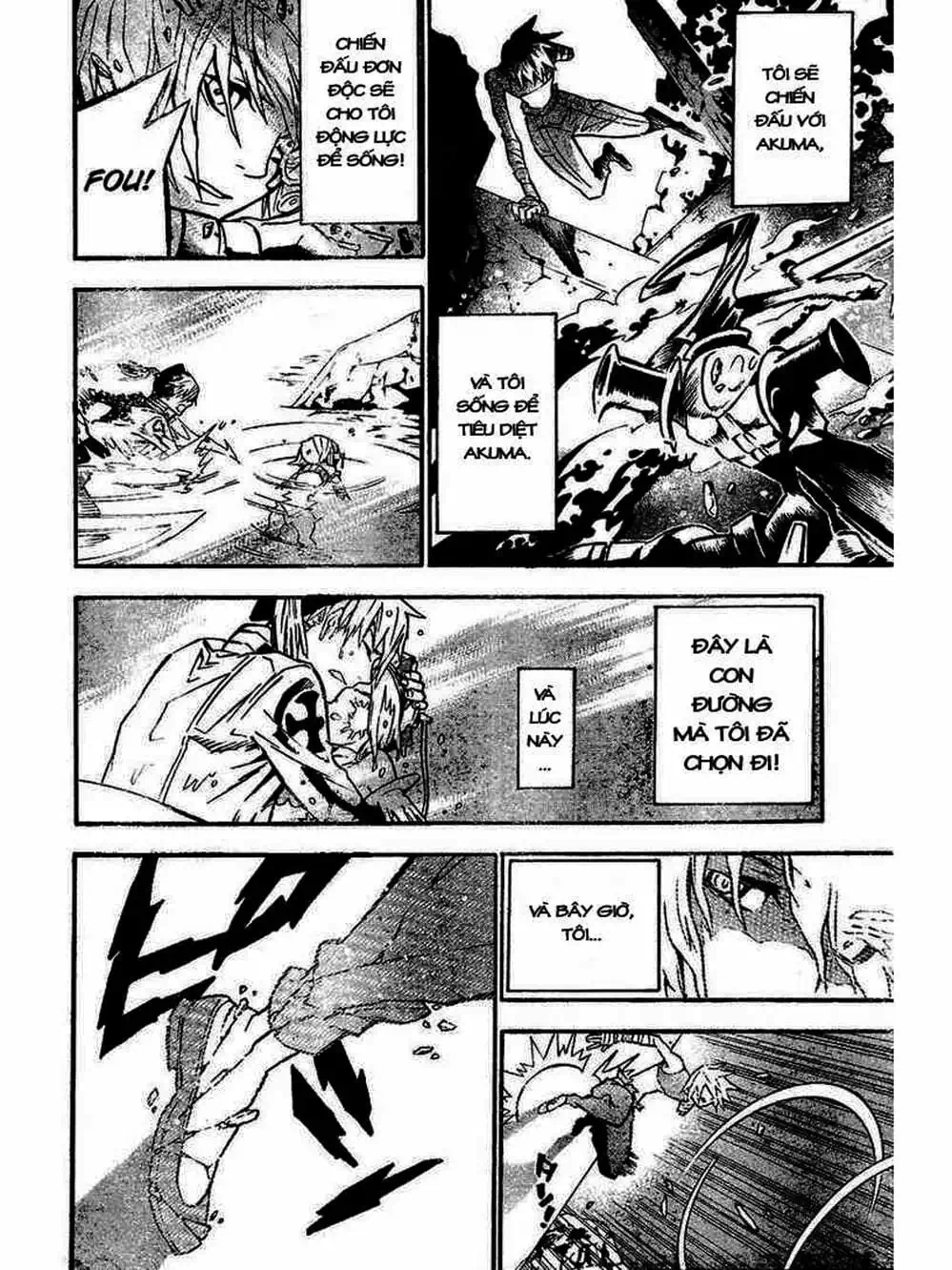 Truyện Tranh Quái Vật Sinh Ra Từ Linh Hồn Chết Chóc - D. Gray-Man trang 8