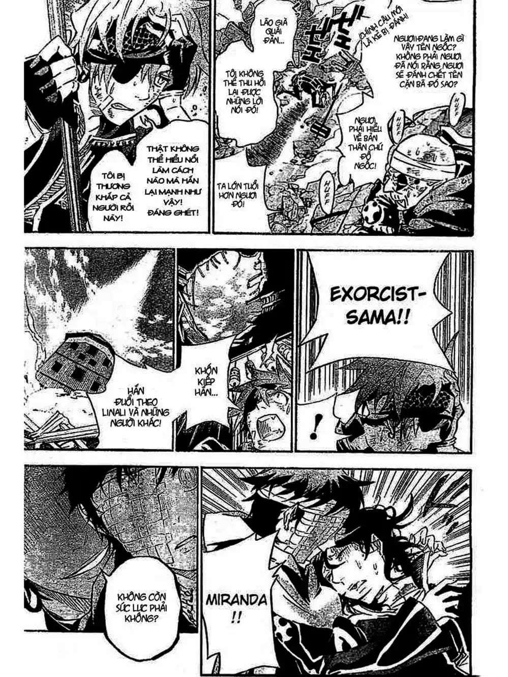 Truyện Tranh Quái Vật Sinh Ra Từ Linh Hồn Chết Chóc - D. Gray-Man trang 8