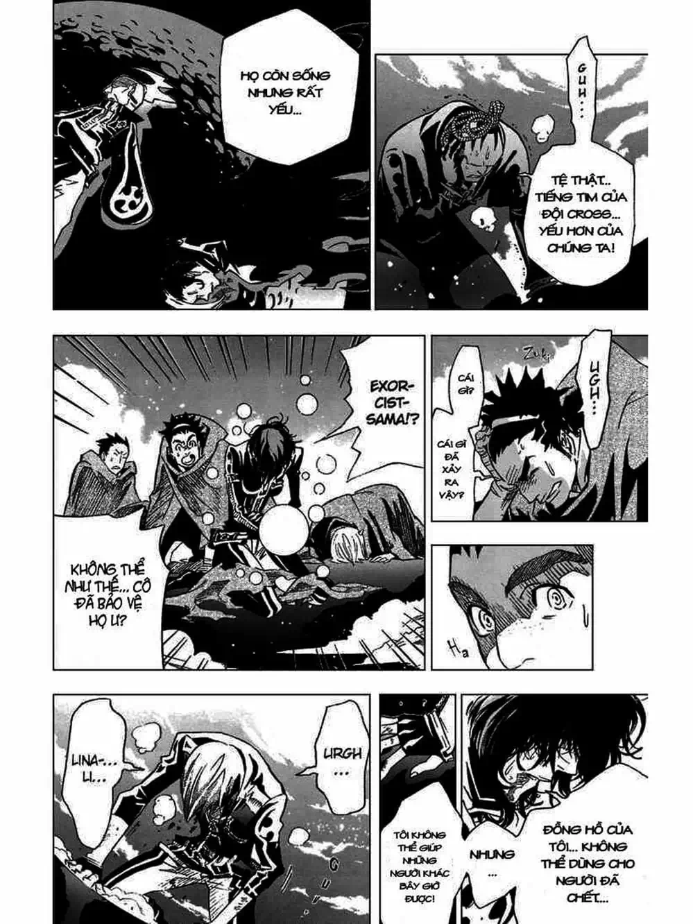 Truyện Tranh Quái Vật Sinh Ra Từ Linh Hồn Chết Chóc - D. Gray-Man trang 8