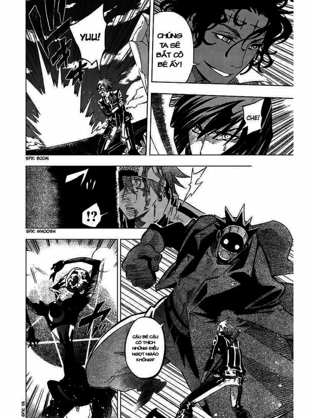 Truyện Tranh Quái Vật Sinh Ra Từ Linh Hồn Chết Chóc - D. Gray-Man trang 8