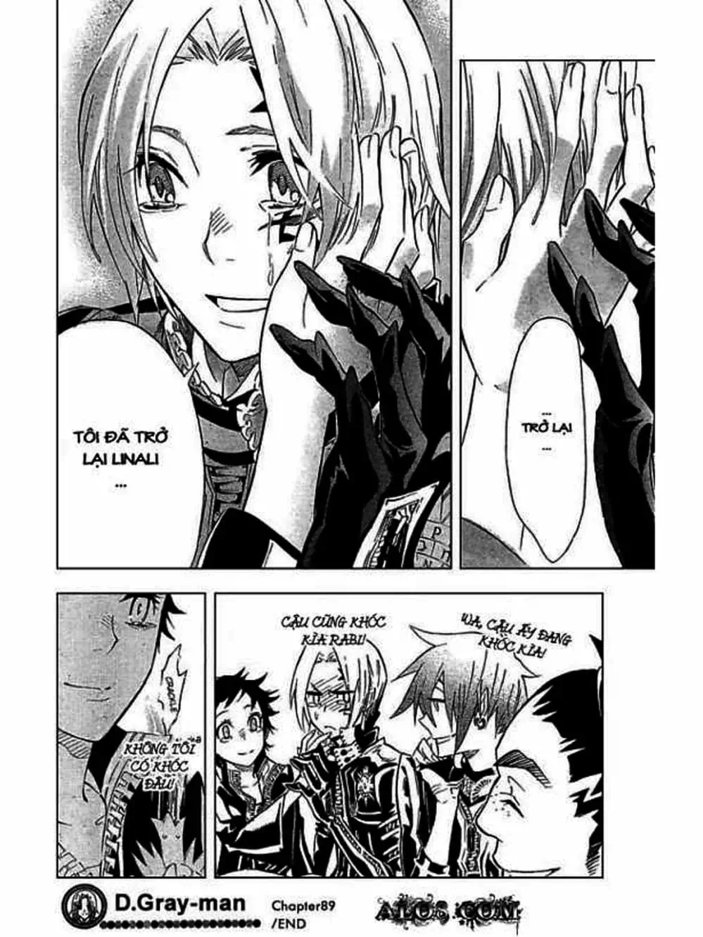 Truyện Tranh Quái Vật Sinh Ra Từ Linh Hồn Chết Chóc - D. Gray-Man trang 8