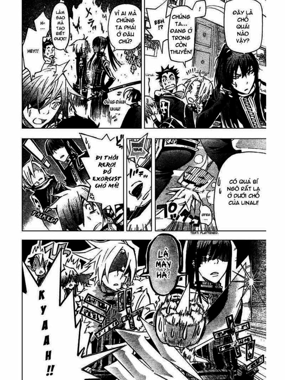 Truyện Tranh Quái Vật Sinh Ra Từ Linh Hồn Chết Chóc - D. Gray-Man trang 8