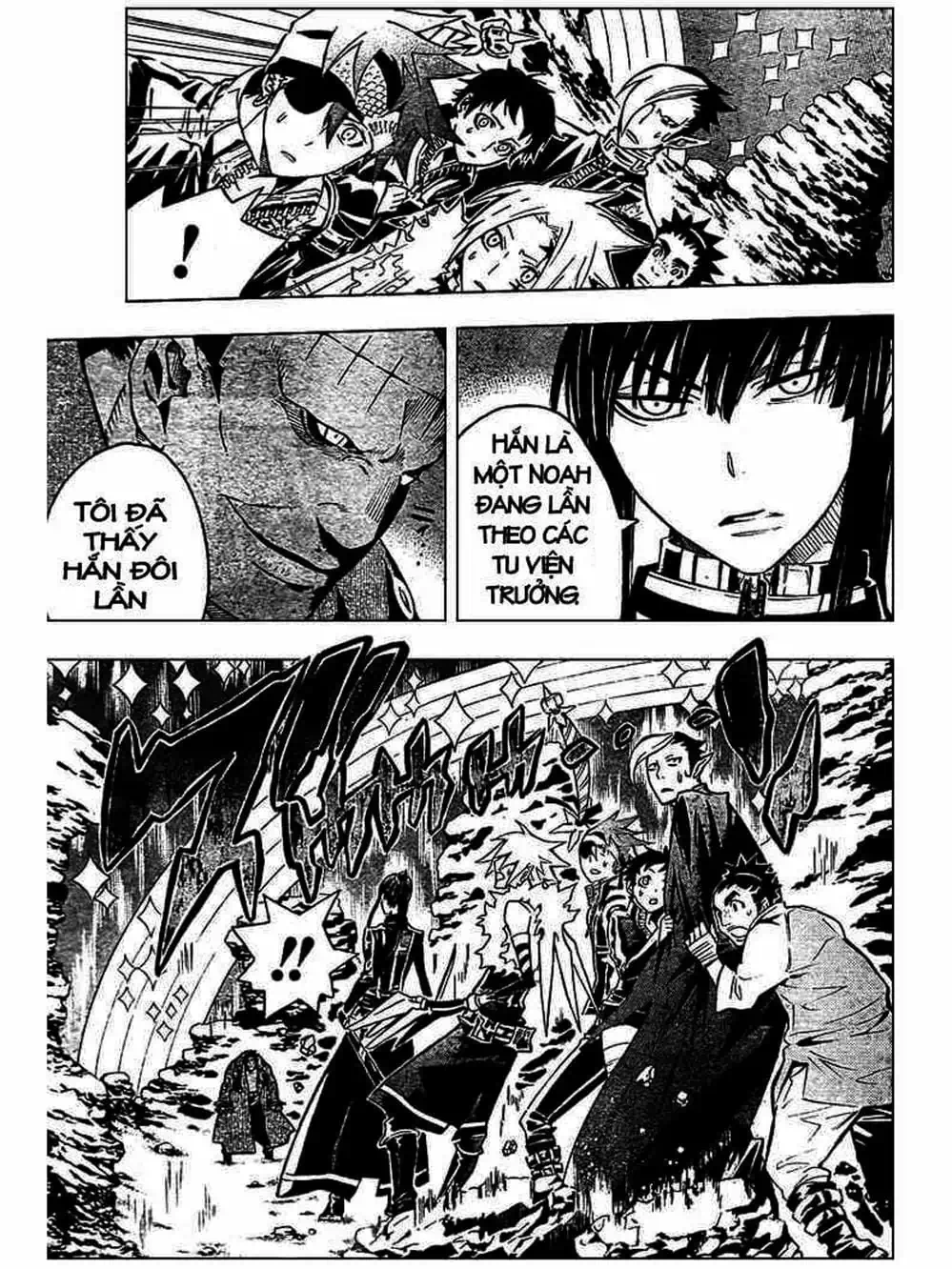 Truyện Tranh Quái Vật Sinh Ra Từ Linh Hồn Chết Chóc - D. Gray-Man trang 8