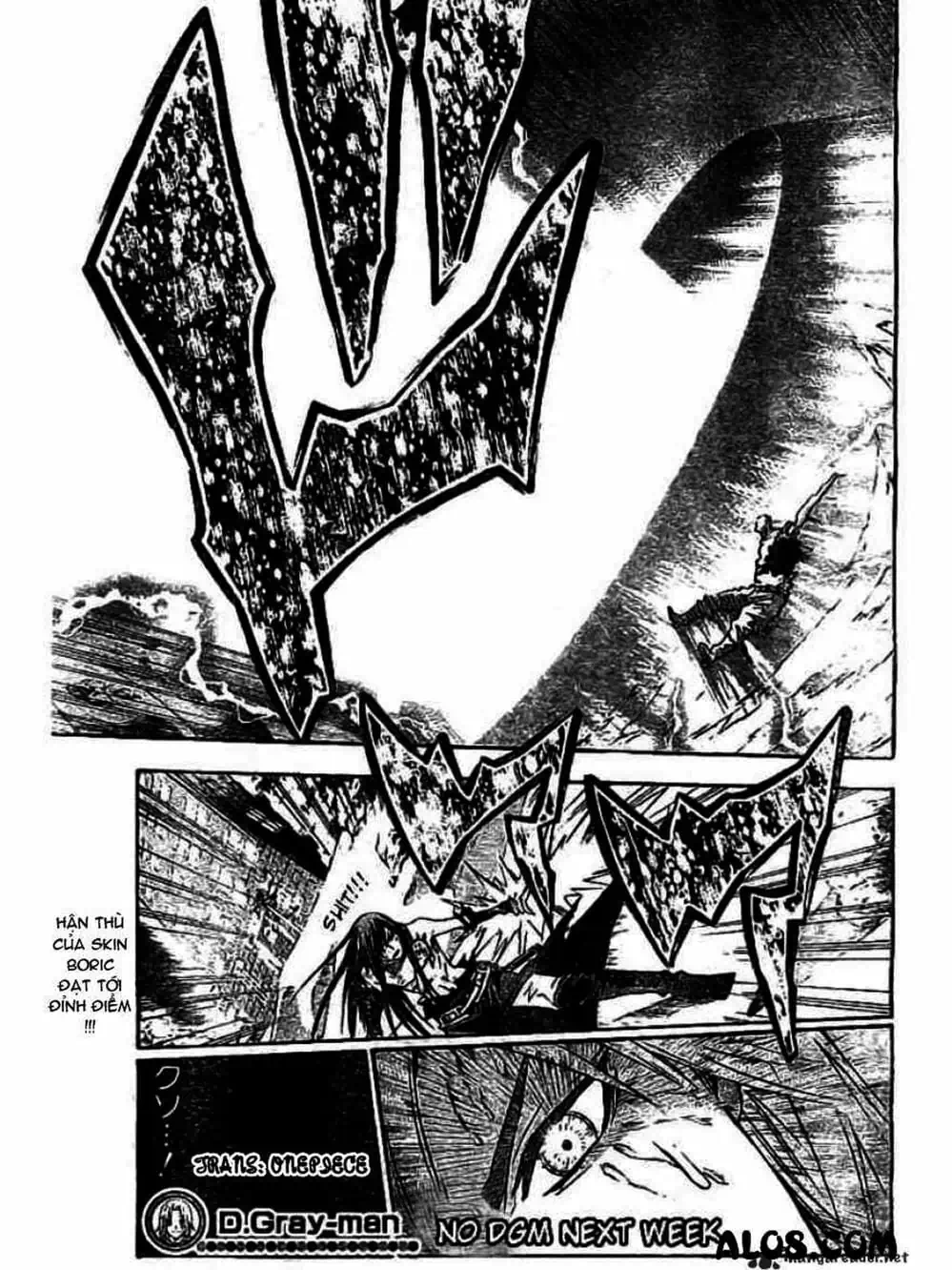 Truyện Tranh Quái Vật Sinh Ra Từ Linh Hồn Chết Chóc - D. Gray-Man trang 8