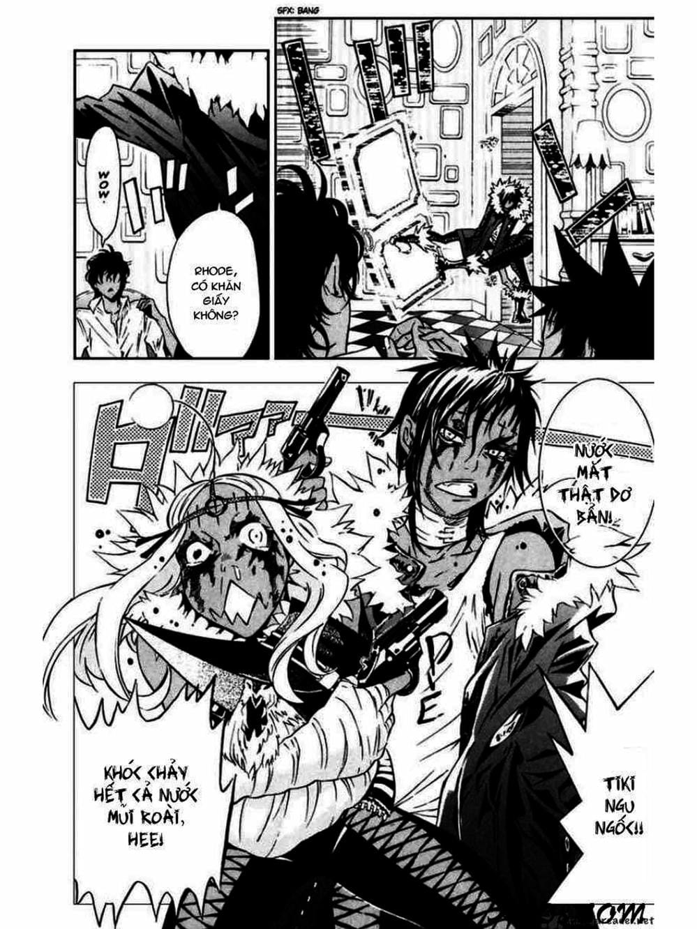 Truyện Tranh Quái Vật Sinh Ra Từ Linh Hồn Chết Chóc - D. Gray-Man trang 8