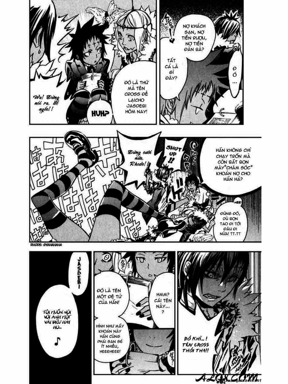 Truyện Tranh Quái Vật Sinh Ra Từ Linh Hồn Chết Chóc - D. Gray-Man trang 8