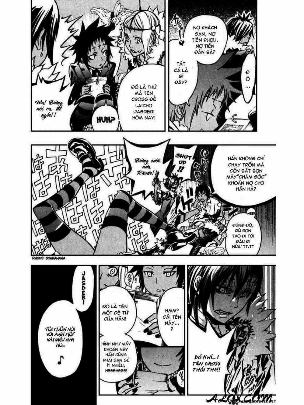 Truyện Tranh Quái Vật Sinh Ra Từ Linh Hồn Chết Chóc - D. Gray-Man trang 8