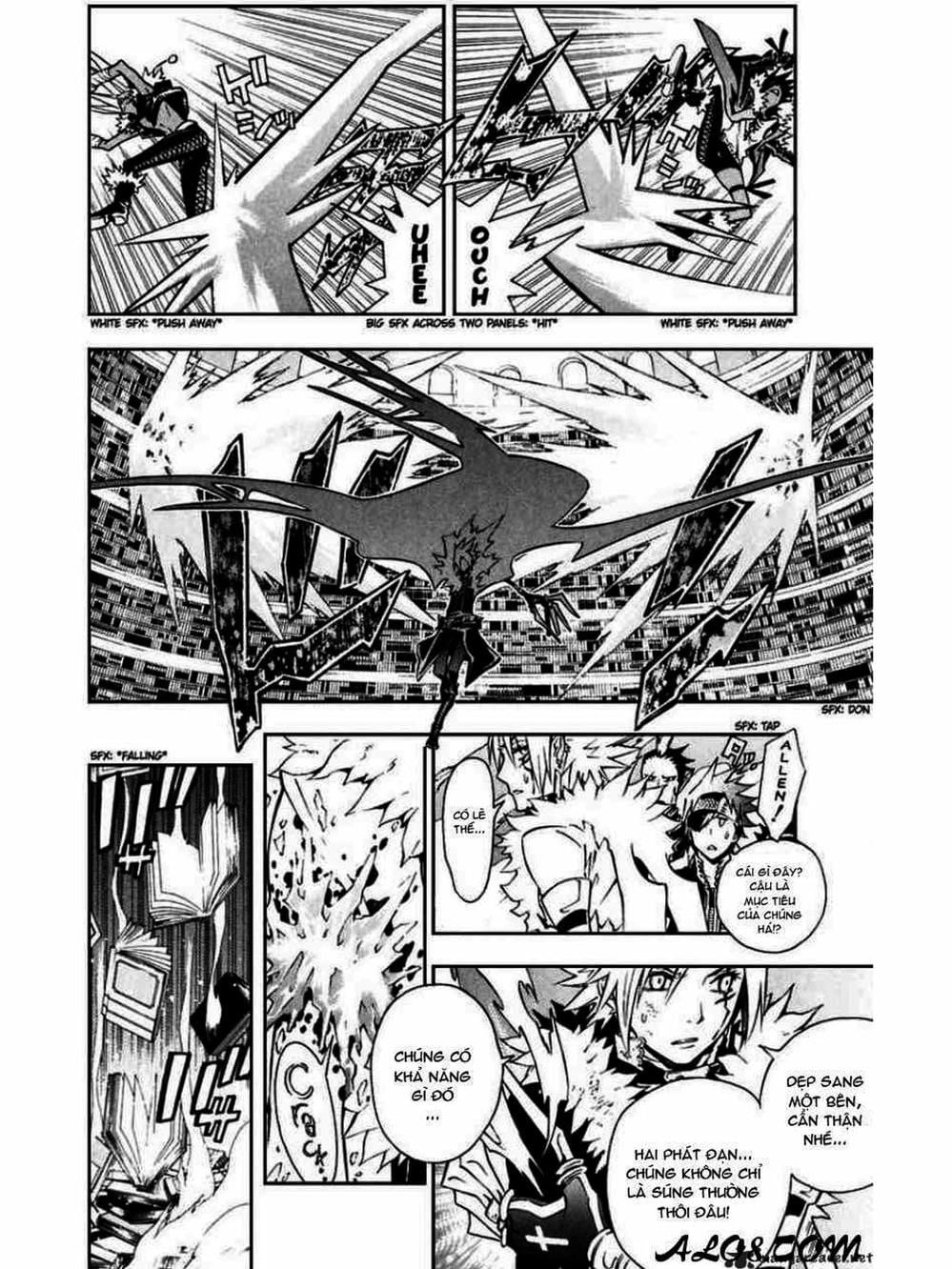 Truyện Tranh Quái Vật Sinh Ra Từ Linh Hồn Chết Chóc - D. Gray-Man trang 8