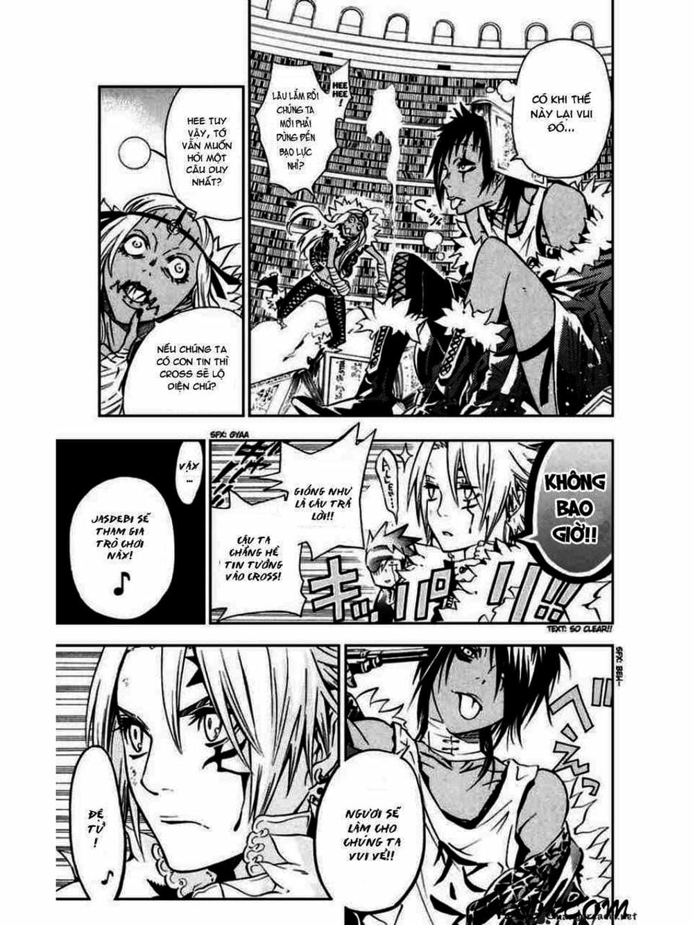 Truyện Tranh Quái Vật Sinh Ra Từ Linh Hồn Chết Chóc - D. Gray-Man trang 8