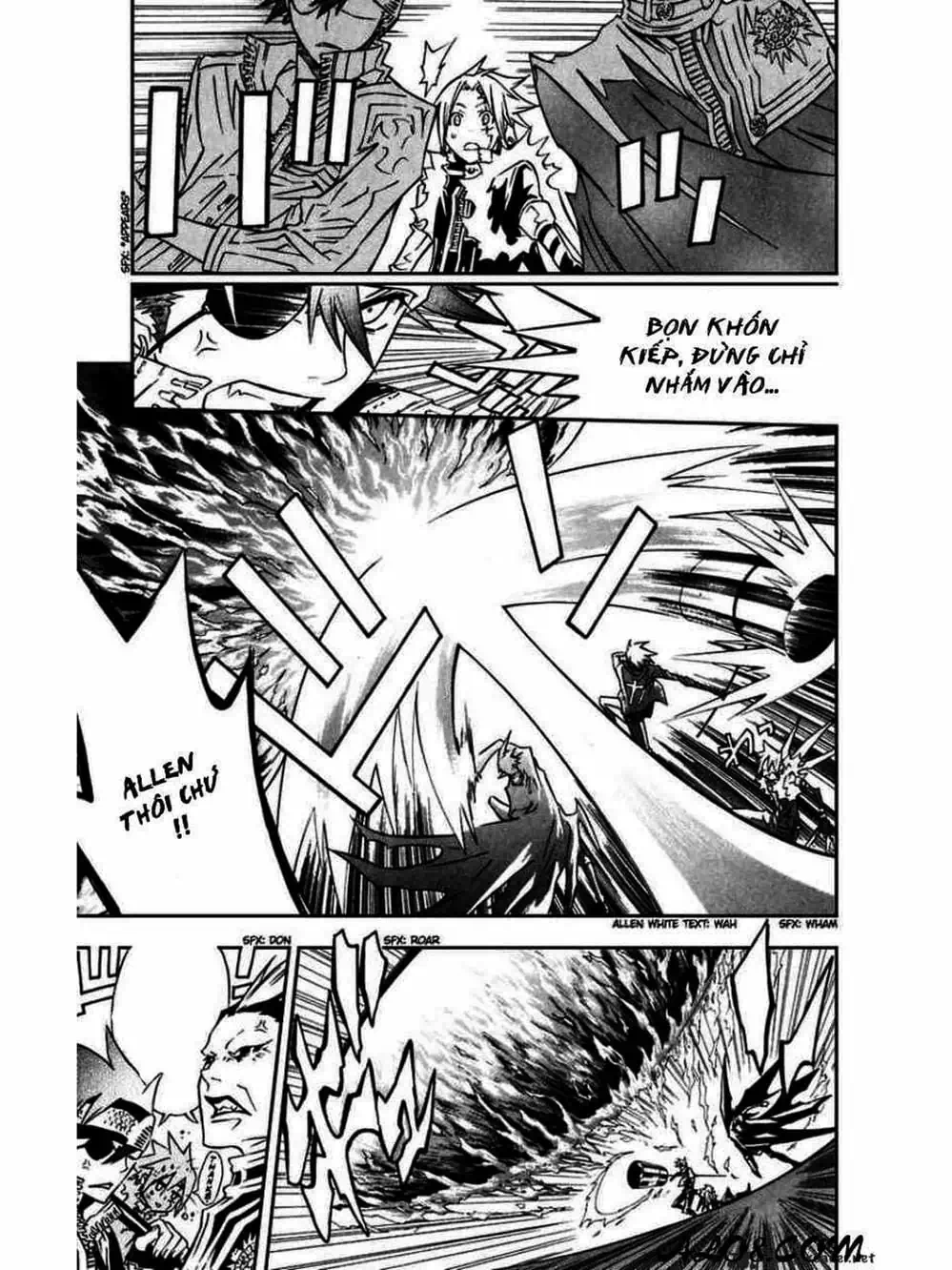 Truyện Tranh Quái Vật Sinh Ra Từ Linh Hồn Chết Chóc - D. Gray-Man trang 8