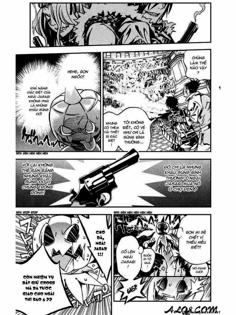 Truyện Tranh Quái Vật Sinh Ra Từ Linh Hồn Chết Chóc - D. Gray-Man trang 8