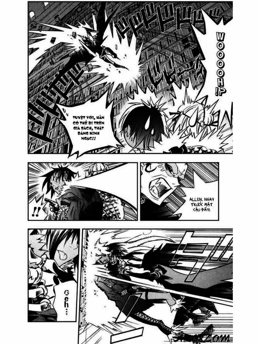 Truyện Tranh Quái Vật Sinh Ra Từ Linh Hồn Chết Chóc - D. Gray-Man trang 8