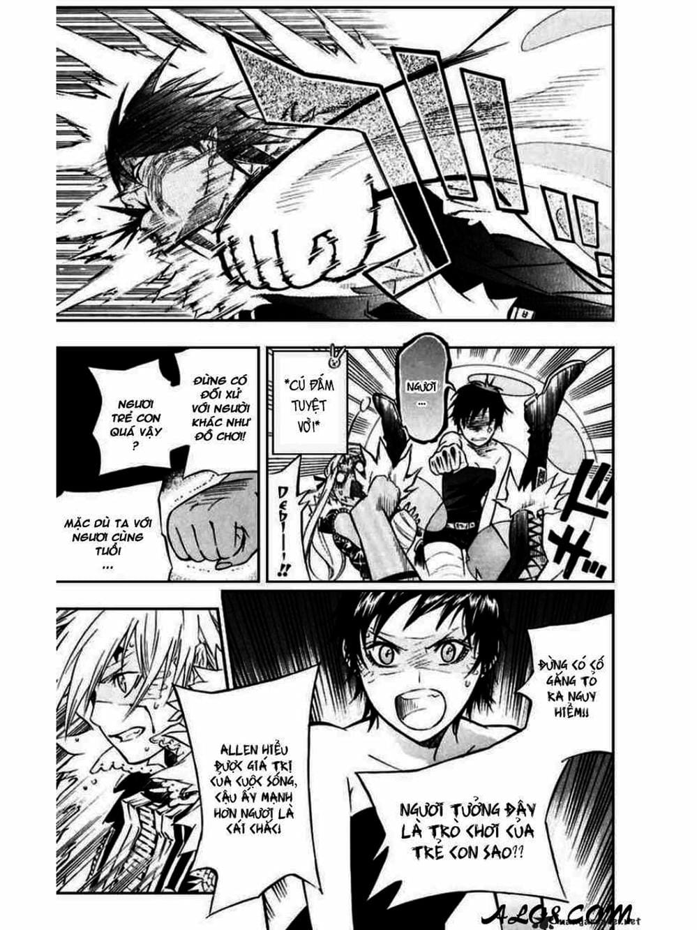 Truyện Tranh Quái Vật Sinh Ra Từ Linh Hồn Chết Chóc - D. Gray-Man trang 8