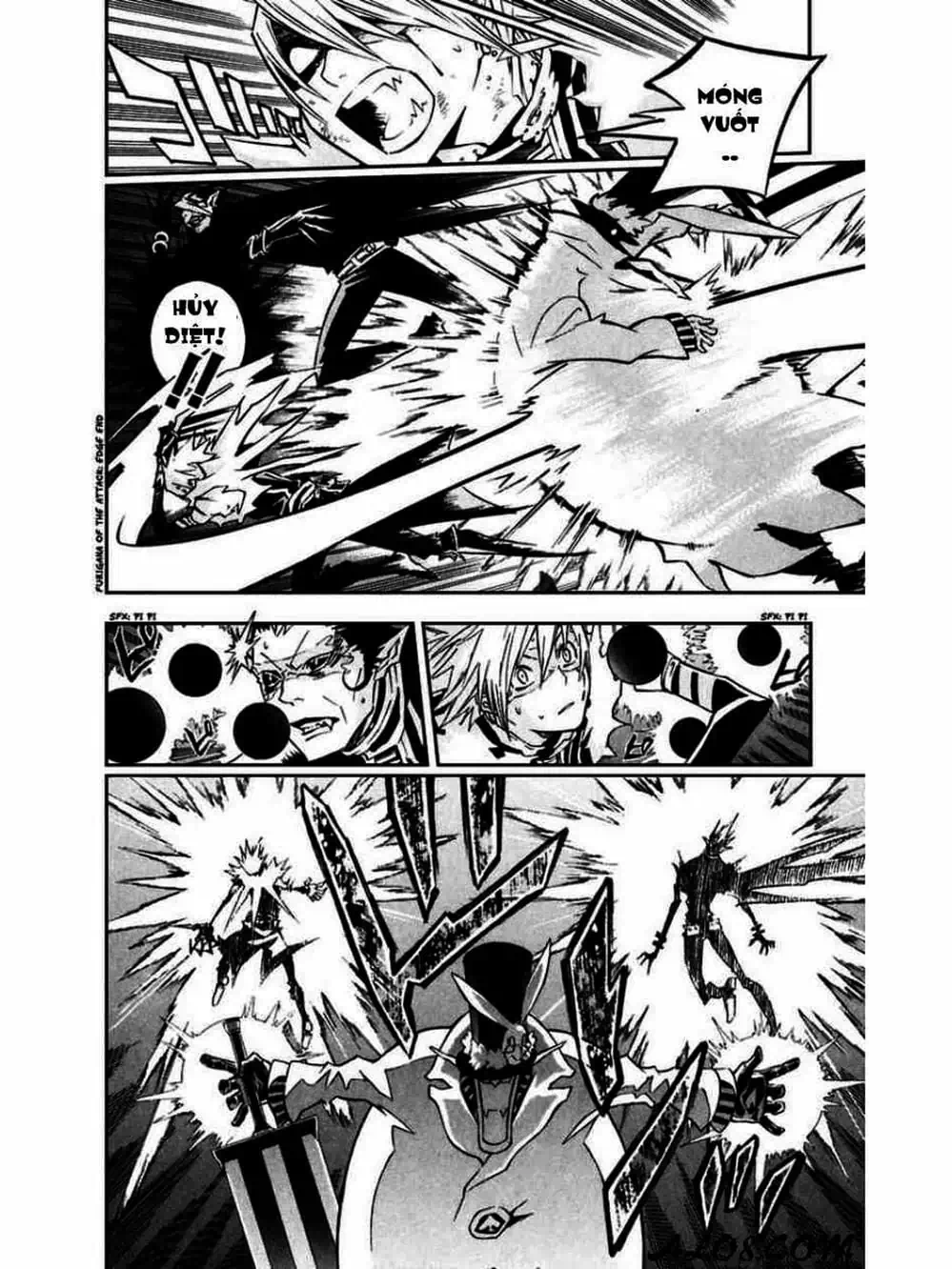 Truyện Tranh Quái Vật Sinh Ra Từ Linh Hồn Chết Chóc - D. Gray-Man trang 8