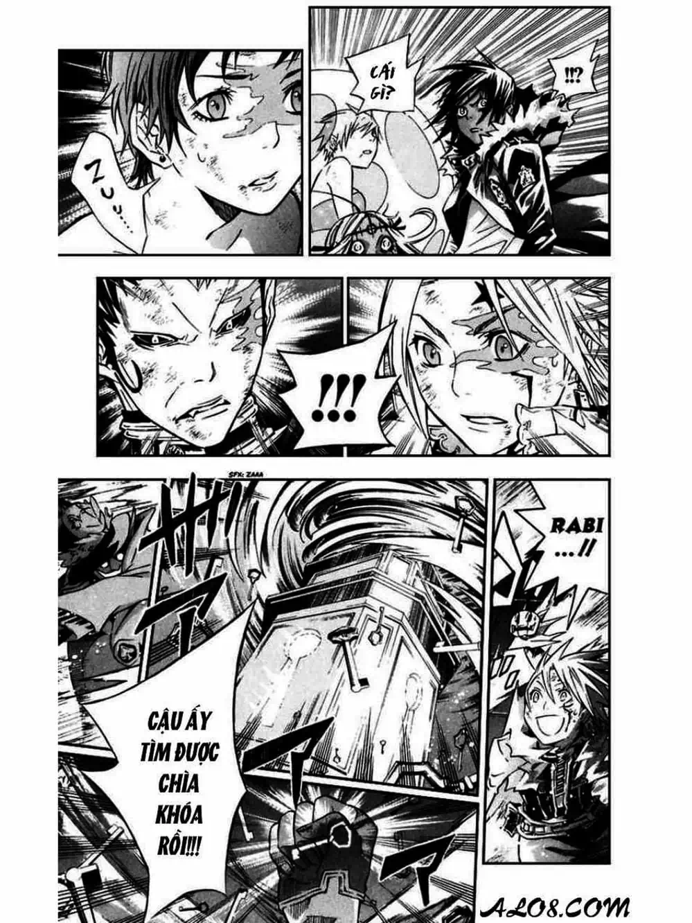 Truyện Tranh Quái Vật Sinh Ra Từ Linh Hồn Chết Chóc - D. Gray-Man trang 8