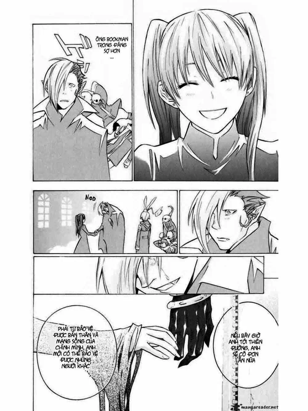 Truyện Tranh Quái Vật Sinh Ra Từ Linh Hồn Chết Chóc - D. Gray-Man trang 8