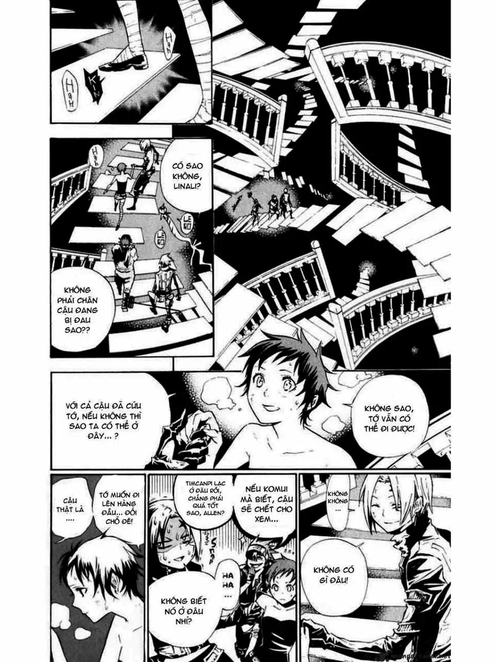 Truyện Tranh Quái Vật Sinh Ra Từ Linh Hồn Chết Chóc - D. Gray-Man trang 8