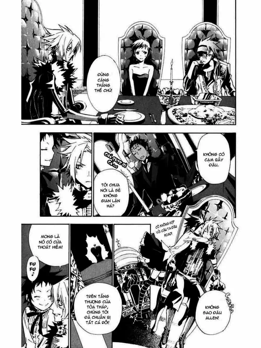 Truyện Tranh Quái Vật Sinh Ra Từ Linh Hồn Chết Chóc - D. Gray-Man trang 8