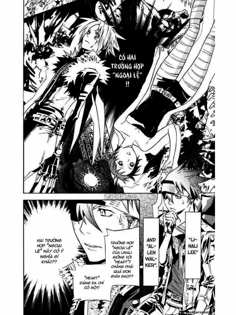 Truyện Tranh Quái Vật Sinh Ra Từ Linh Hồn Chết Chóc - D. Gray-Man trang 8
