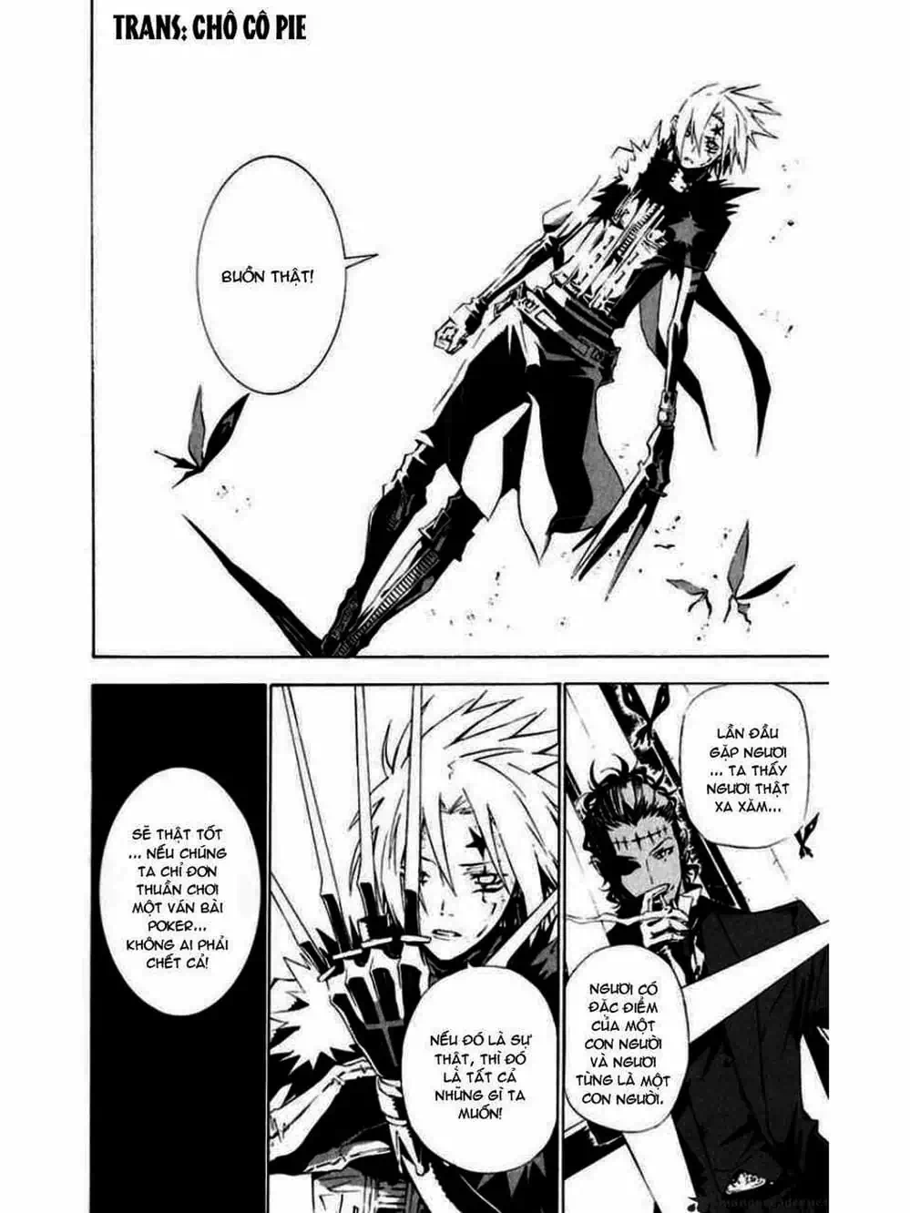 Truyện Tranh Quái Vật Sinh Ra Từ Linh Hồn Chết Chóc - D. Gray-Man trang 8
