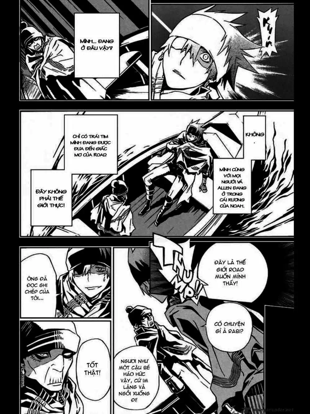 Truyện Tranh Quái Vật Sinh Ra Từ Linh Hồn Chết Chóc - D. Gray-Man trang 8