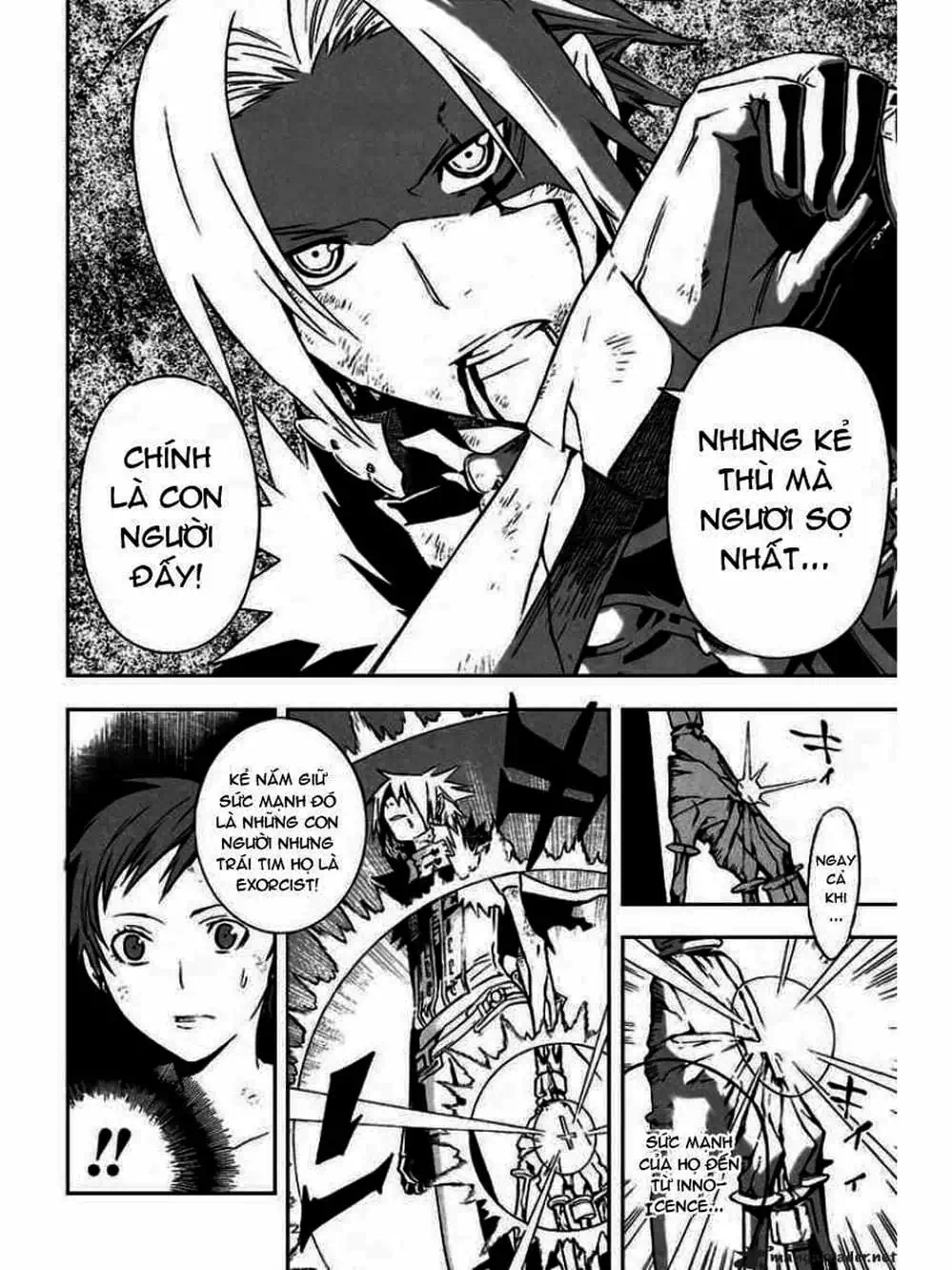 Truyện Tranh Quái Vật Sinh Ra Từ Linh Hồn Chết Chóc - D. Gray-Man trang 8