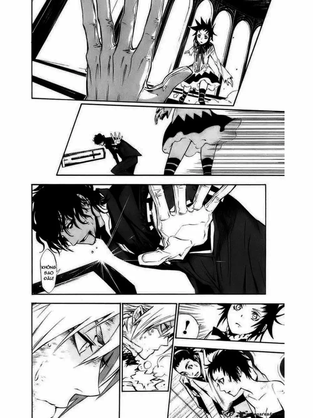 Truyện Tranh Quái Vật Sinh Ra Từ Linh Hồn Chết Chóc - D. Gray-Man trang 8