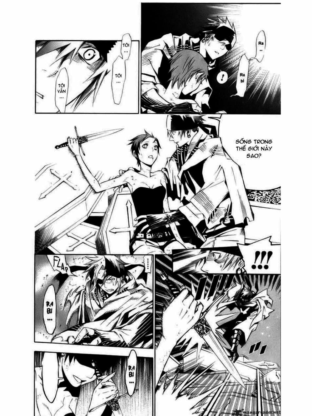 Truyện Tranh Quái Vật Sinh Ra Từ Linh Hồn Chết Chóc - D. Gray-Man trang 8