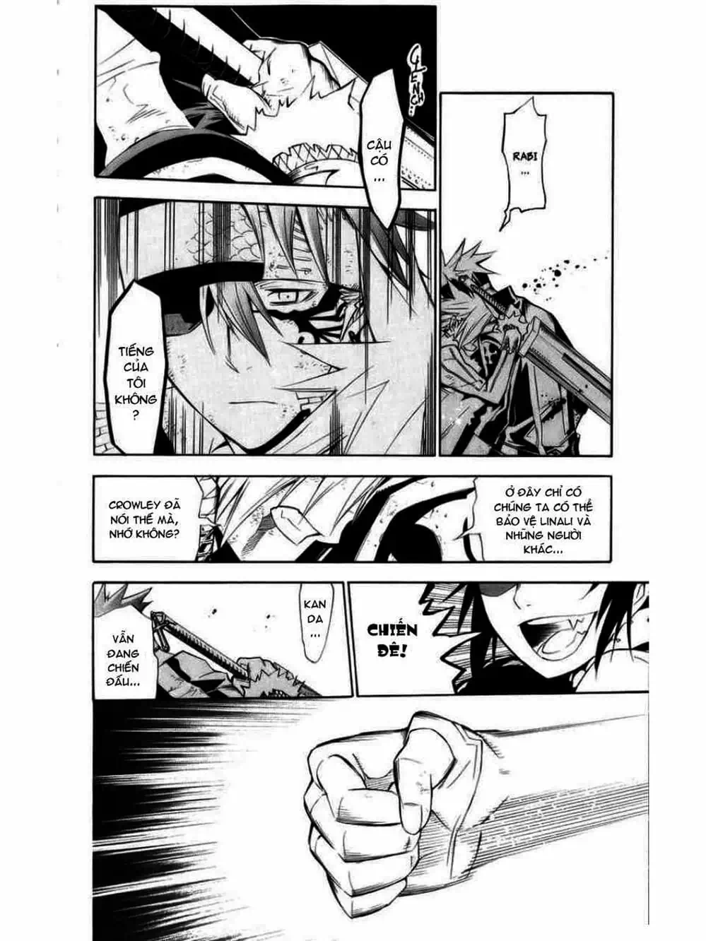 Truyện Tranh Quái Vật Sinh Ra Từ Linh Hồn Chết Chóc - D. Gray-Man trang 8