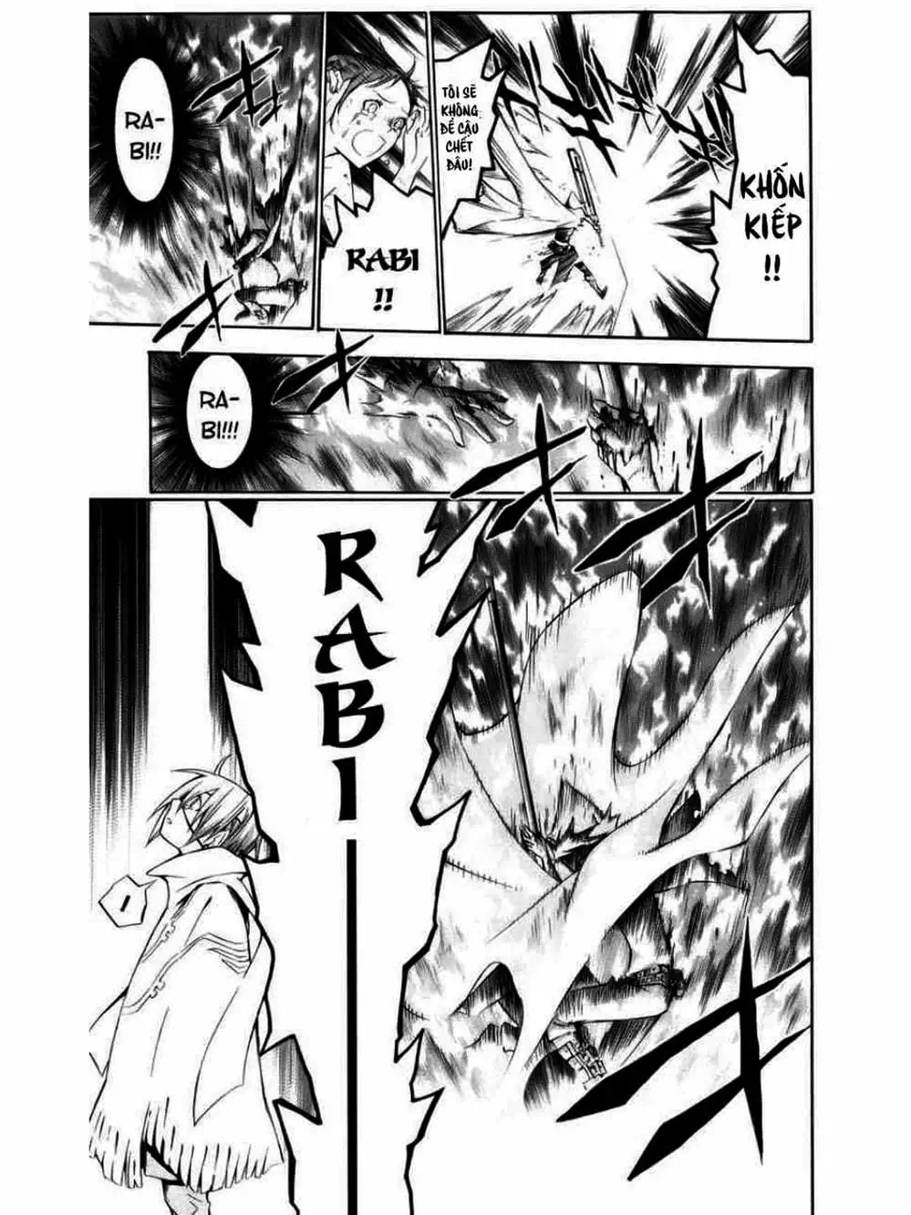 Truyện Tranh Quái Vật Sinh Ra Từ Linh Hồn Chết Chóc - D. Gray-Man trang 8