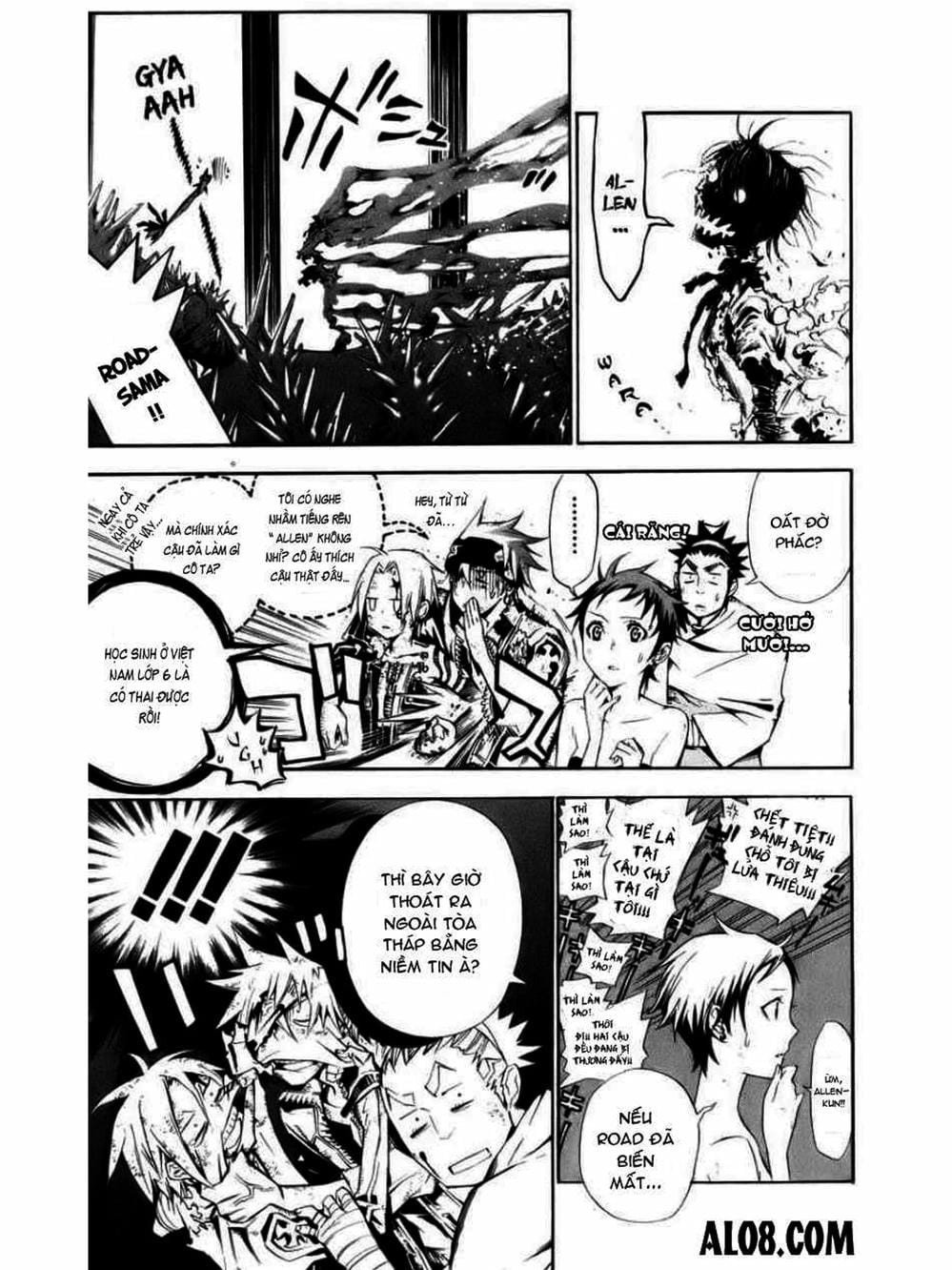 Truyện Tranh Quái Vật Sinh Ra Từ Linh Hồn Chết Chóc - D. Gray-Man trang 8