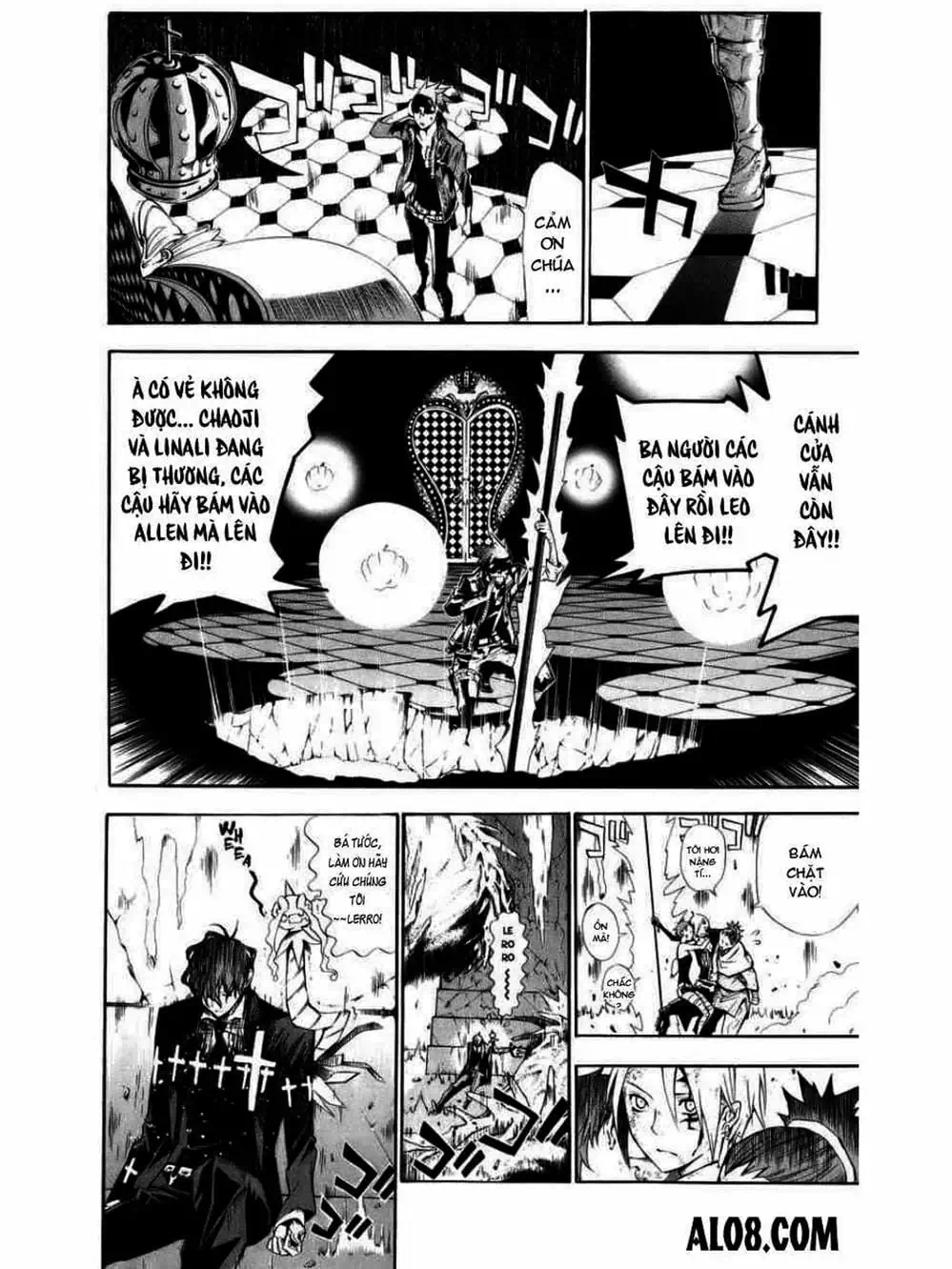 Truyện Tranh Quái Vật Sinh Ra Từ Linh Hồn Chết Chóc - D. Gray-Man trang 8