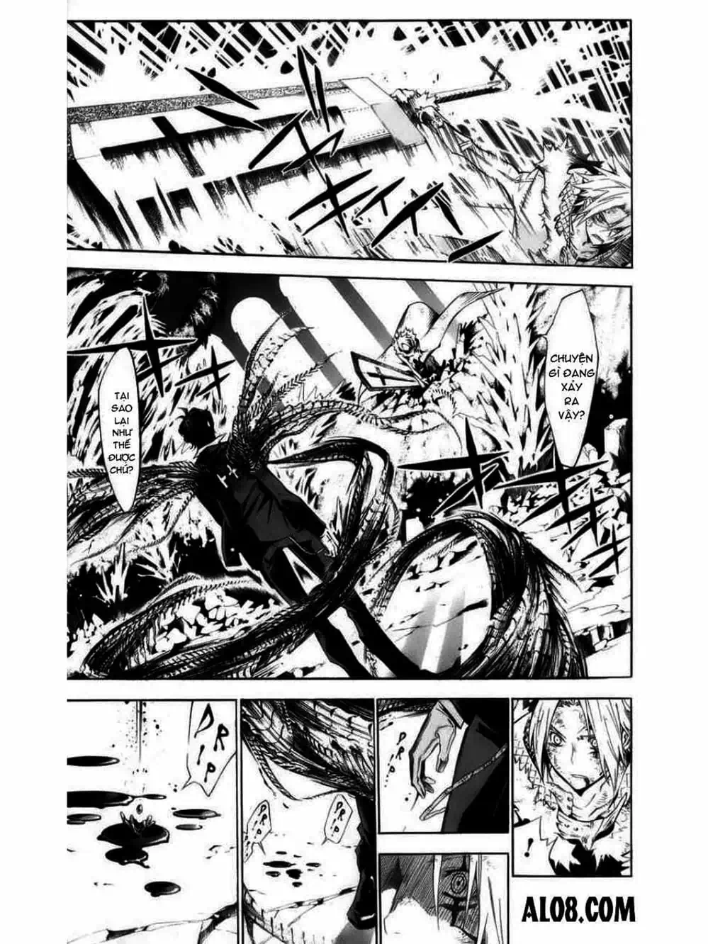 Truyện Tranh Quái Vật Sinh Ra Từ Linh Hồn Chết Chóc - D. Gray-Man trang 8