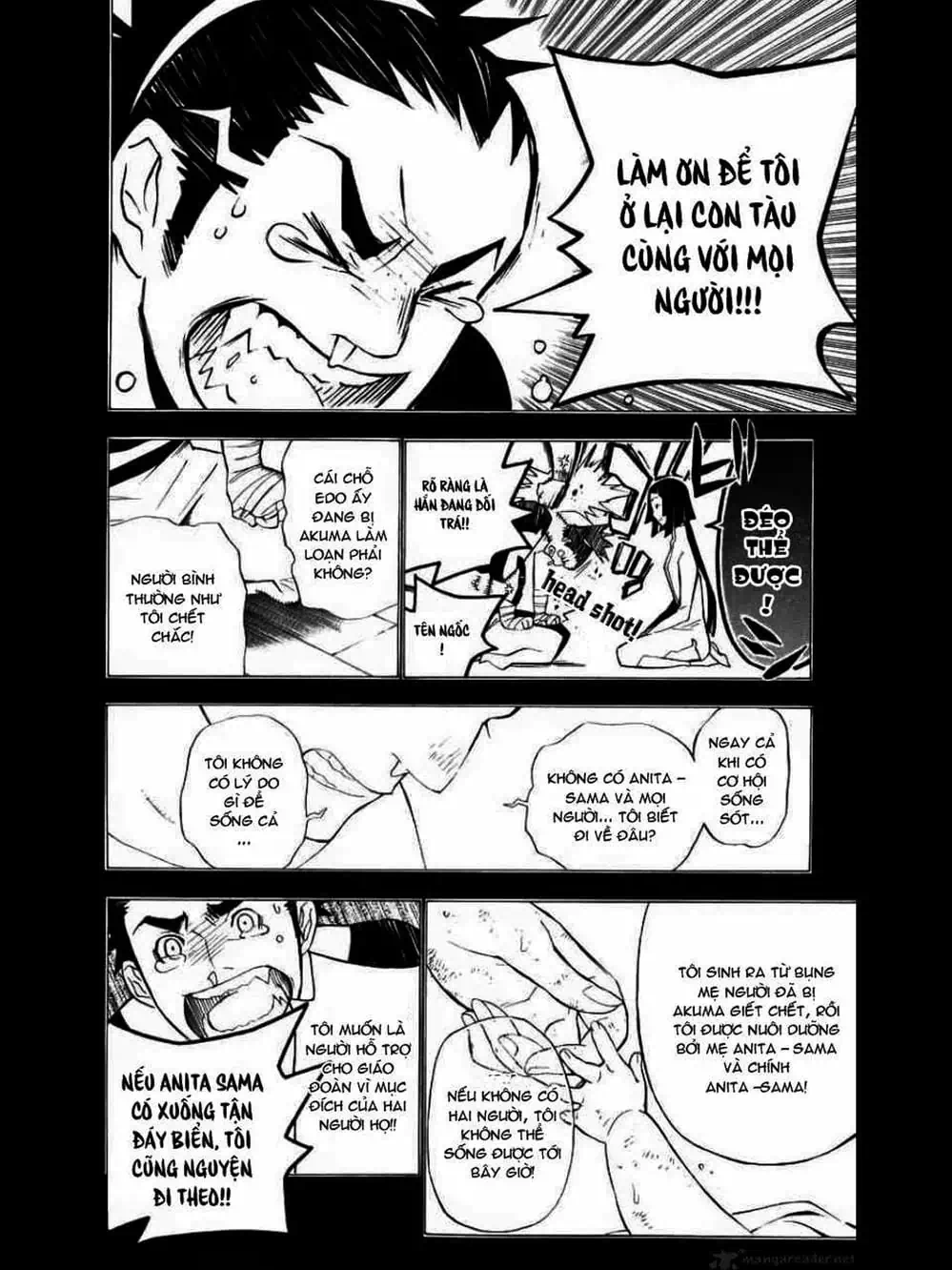 Truyện Tranh Quái Vật Sinh Ra Từ Linh Hồn Chết Chóc - D. Gray-Man trang 8