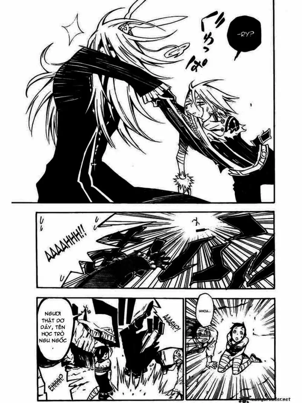 Truyện Tranh Quái Vật Sinh Ra Từ Linh Hồn Chết Chóc - D. Gray-Man trang 8