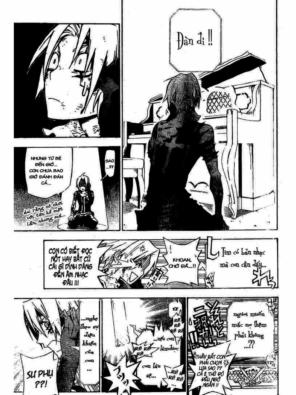 Truyện Tranh Quái Vật Sinh Ra Từ Linh Hồn Chết Chóc - D. Gray-Man trang 8